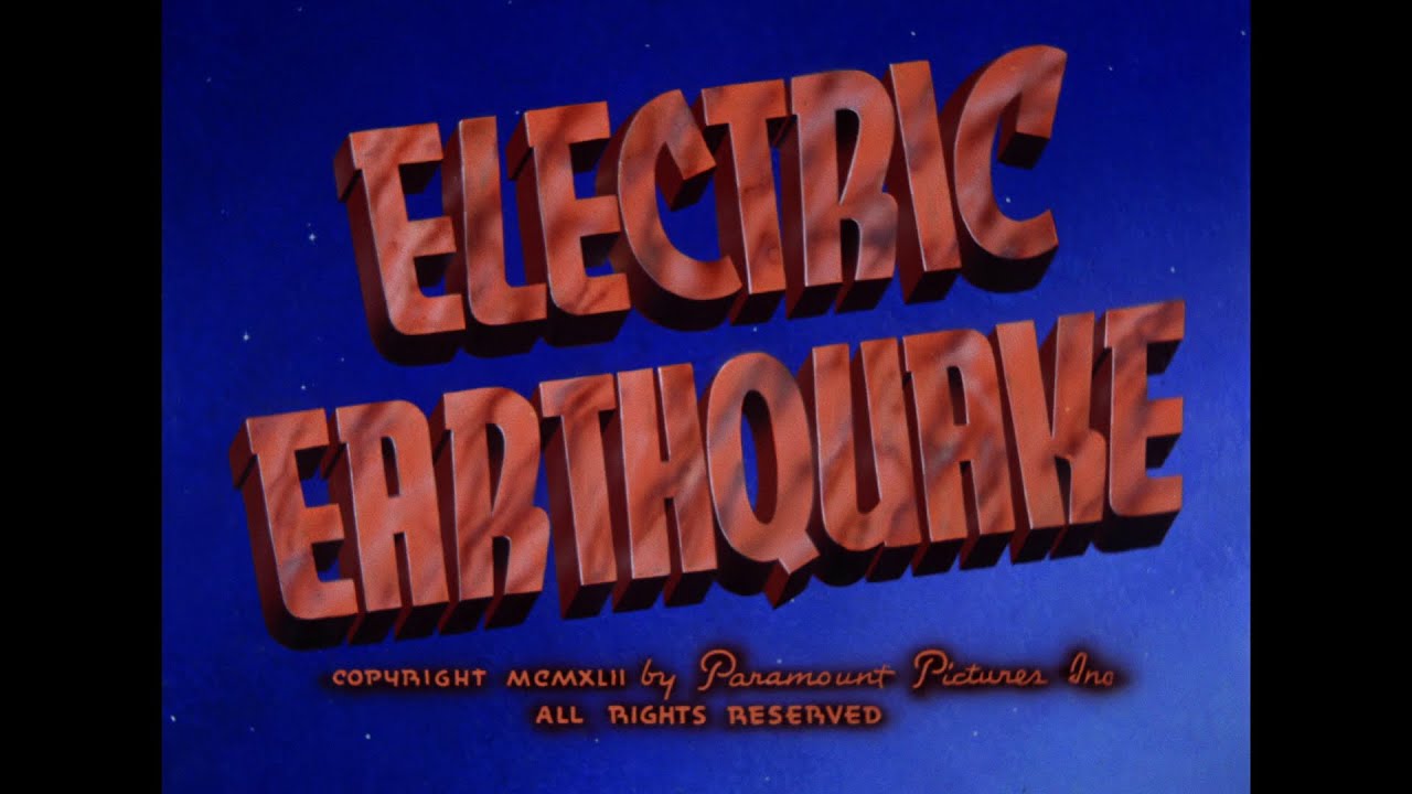 Max Fleischer's Superman: The Electric Earthquake (1942; HD)