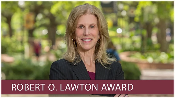 Pam Perrew is named 2018 Robert O. Lawton Distingu...
