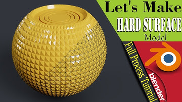 𝐓𝐮𝐭𝐨𝐫𝐢𝐚𝐥 : Create Hard Surface Subdivision Modeling in Blender ❴ 𝐑𝐞𝐚𝐥-𝐓𝐢𝐦𝐞 ❵ .