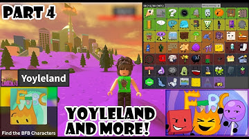 Snowy Area and Yoyleland "Find the BFB Characters" Roblox Part 4
