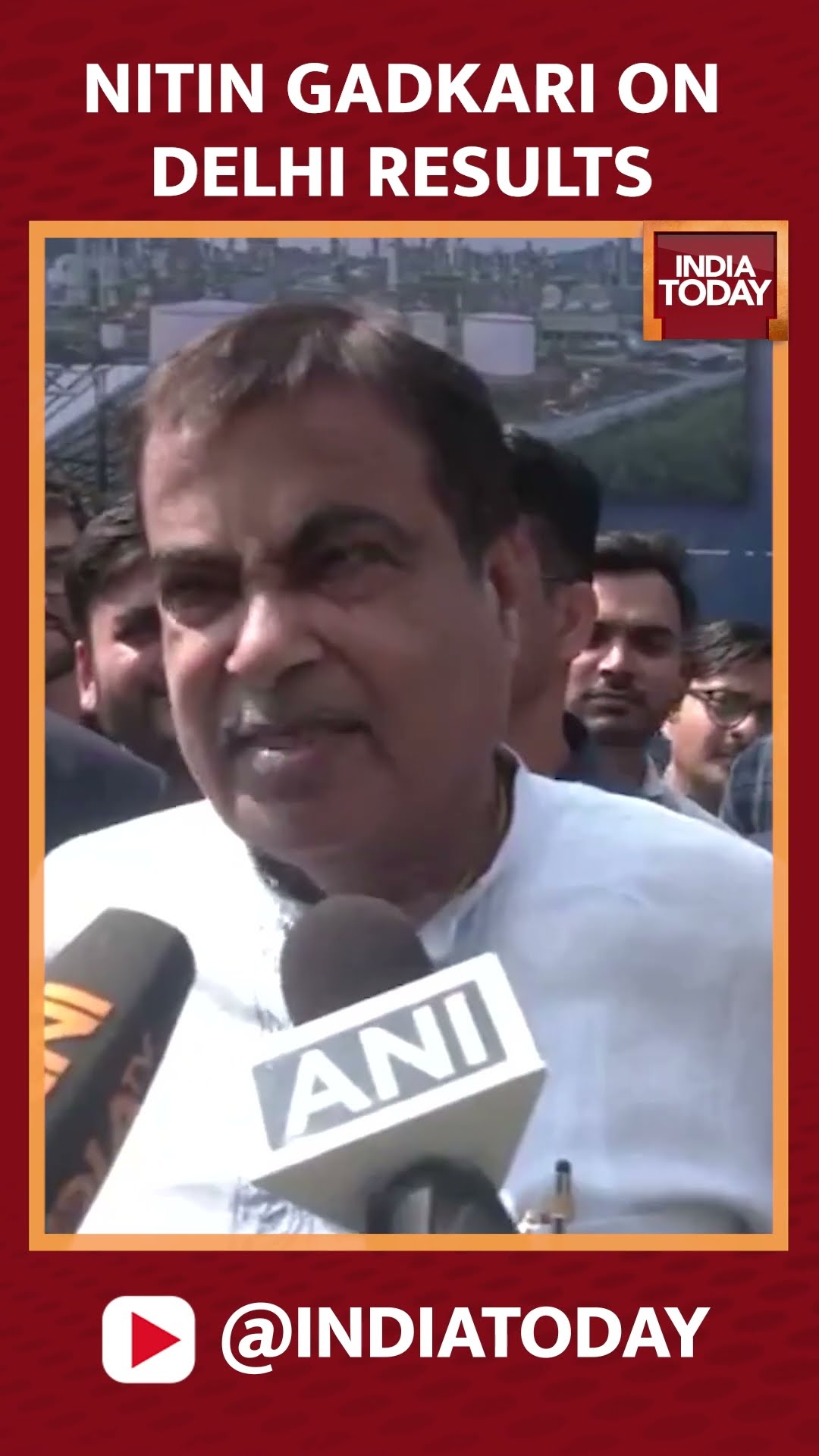 Union Minister Nitin Gadkari Speaks On BJP's Win In Delhi Assembly Elections | #shorts #nitingadkari