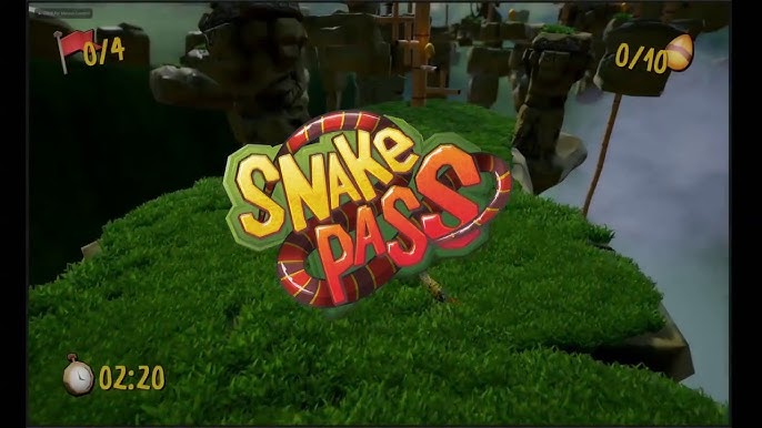 Snake Pass  Essa minha cobra é linda d+, um jogo super fofo para PS4,  XBOX, Nintendo Switch e PC !! 