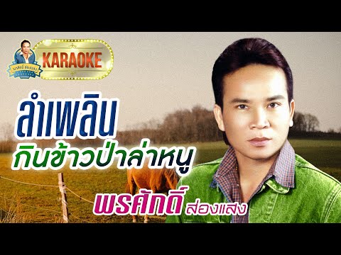 [KARAOKE] ลำเพลิน กินข้าวป่าล่าหนู l พรศักดิ์ ส่องแสง