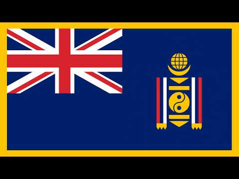 World Flag Animation but every country is occupied by the British