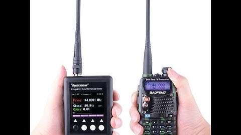SF-401How to Use Portable Frequency Counter with CTCCSS/DCS Decoder SURECOM SF401