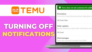 How To Turn Off Temu Texts and NotificatiOn