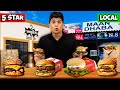 ₹30 vs ₹100 vs ₹350 vs ₹900 BURGER