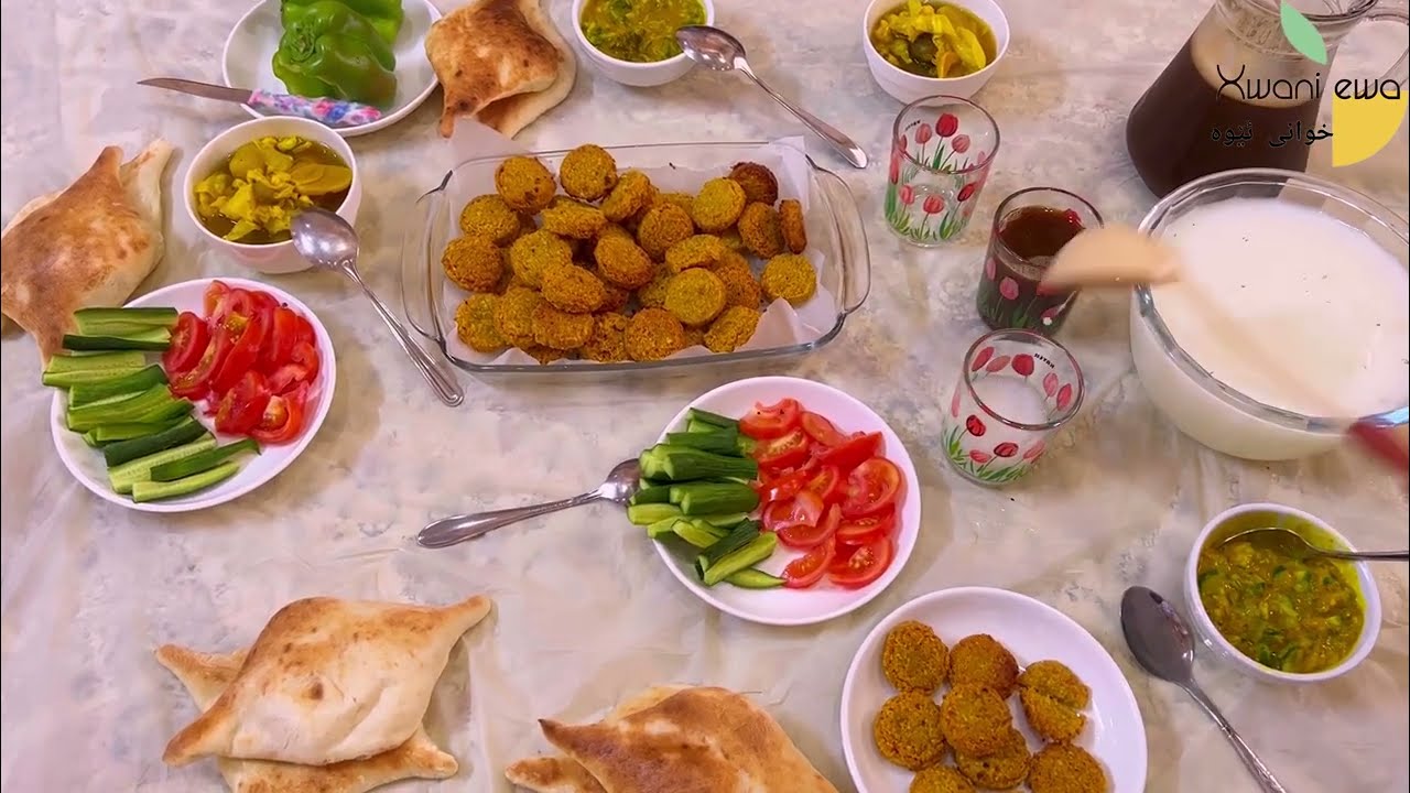 دروستکردنی فەلافل