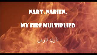 HABIBI DAH (NARI NARIEN)  By HISHAM ABBAS Lyrics and translation in english  نارى نارين