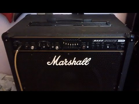 marshall B150 bass amp - YouTube