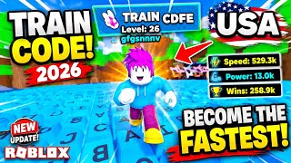 NEW Train Code 2026! 🚆 Fastest Speed Simulator Update in Roblox! (OP Codes + Max Speed)