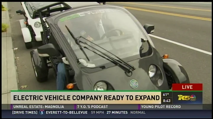 Ecocruise Electric Car Cruser Sport With King 5 News