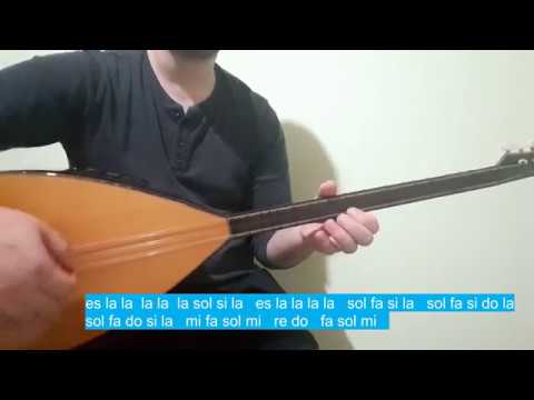 SULARI ISLATAMADIM Solfej ve altyazı nota MUSA EROĞLU en kolay saz dersi