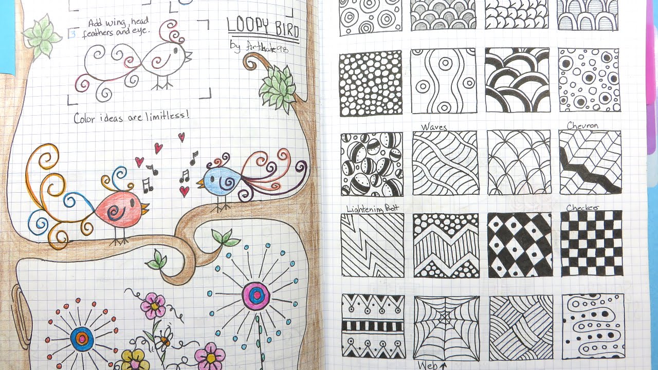 My Go To Doodle Drawing Journal Flip Through YouTube