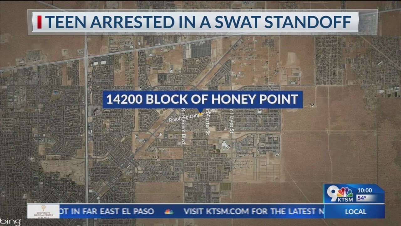 UPDATE: 17-year-old man arrested after standoff with police - YouTube