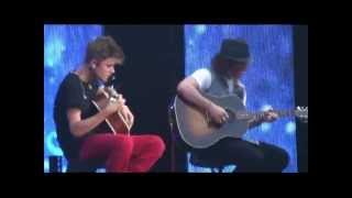 Justin Bieber & The Tragically Hip - Wheat Kings (Live)