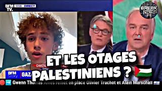 🔴➡️Un étudiant recadre Olivier Truchot et Alain Marschall 🇮🇱