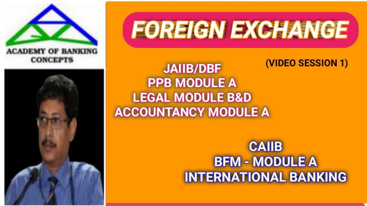 BFM-MOD A ( INTERNATIONAL BANKING 1)