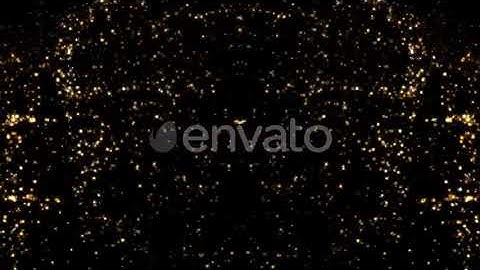 Gold Glitter Particles | Motion Graphics - Videohive template