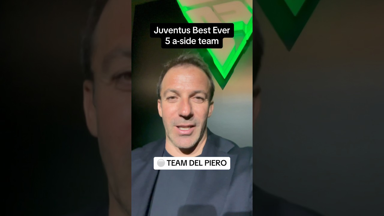 ⚽️ La TOP 5 della JUVE di SEMPRE secondo DEL PIERO e MARCHISIO #shorts #juventus