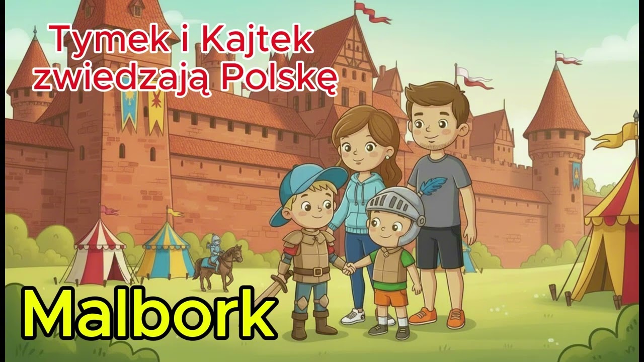 Turniej rycerski i zasady fair play ⚔️🏰 Przygoda w Malborku | Tymek i Kajtek zwiedzają Polskę #5
