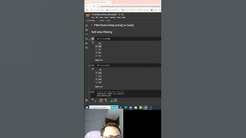 Tutorial 8 : Filter dataframe based on Null Values #datascience #machinelearning #python #pandas