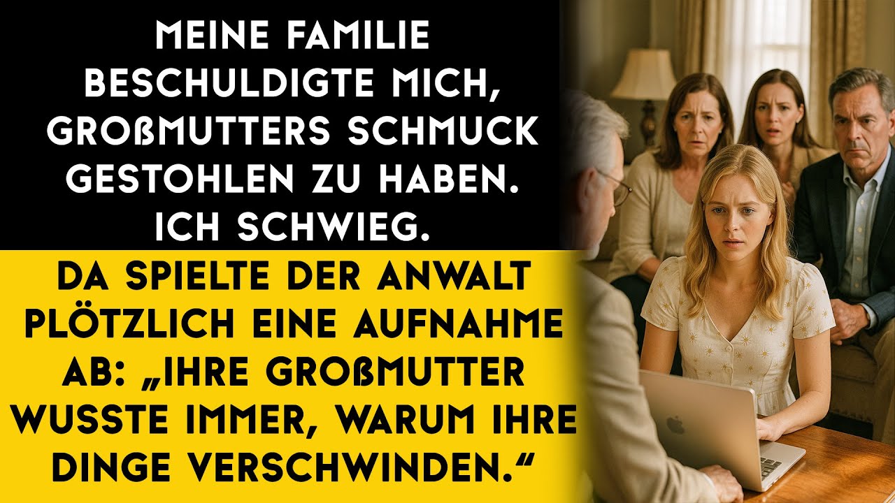 Als der Anwalt den Laptop einschaltete, wurde mir klar – Oma hatte ihren eigenen Plan