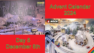 Faller & Noch Calendar Reveals 2024: Day 6  #faller #noch #adventcalendar #hoscale