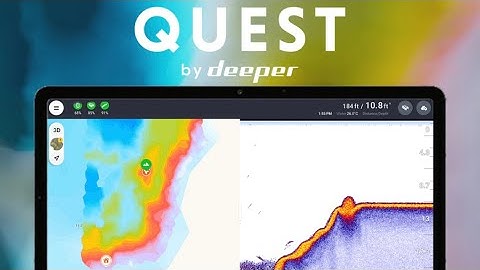 Deeper Quest FAQ - How do I save a spot by pressing the scan screen and why is my boat not near it?