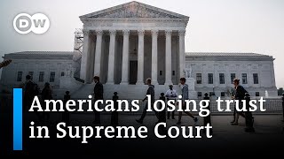 US Supreme Court perceived as increasingly political | DW News