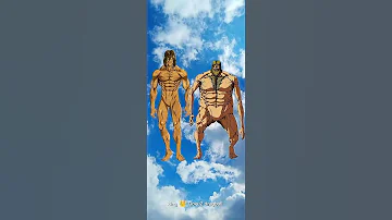 مقارنة بين ايرين ضد العمالقه Comparison Between Eren And The Titans 