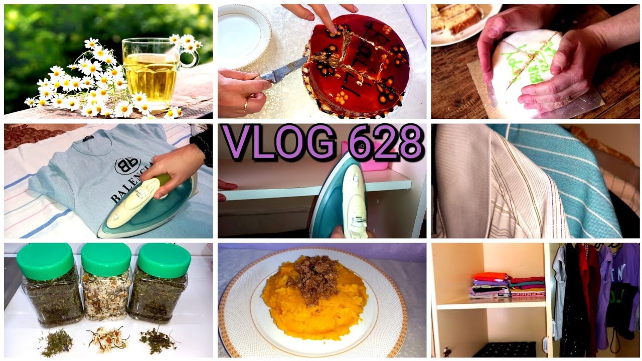 💜Tort kəsimi.Butun gün təmizlik etdim