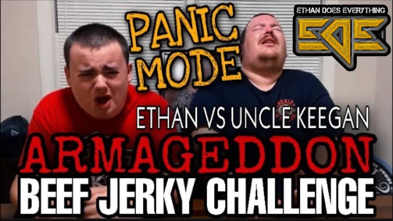 Armageddon Beef Jerky Challenge - PANIC MODE ACTIVATED!!