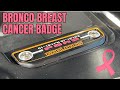 Surprised A Cancer Survivor With A Custom Bronco Console Badge from Archetype Racing!