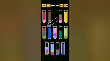 water sort puzzle Level 158