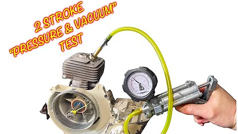 How To Pressure & Vacuum Test A  2 Stroke Engine