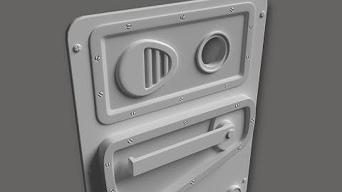 Blender: Modeling an Alien Isolation Lever (Part 3)