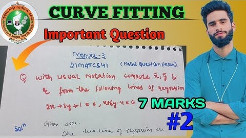 21MATCS41 IMPORTANT QUESTION SOLVED |7MARKS EASY EXPLANATION 🔥🔥