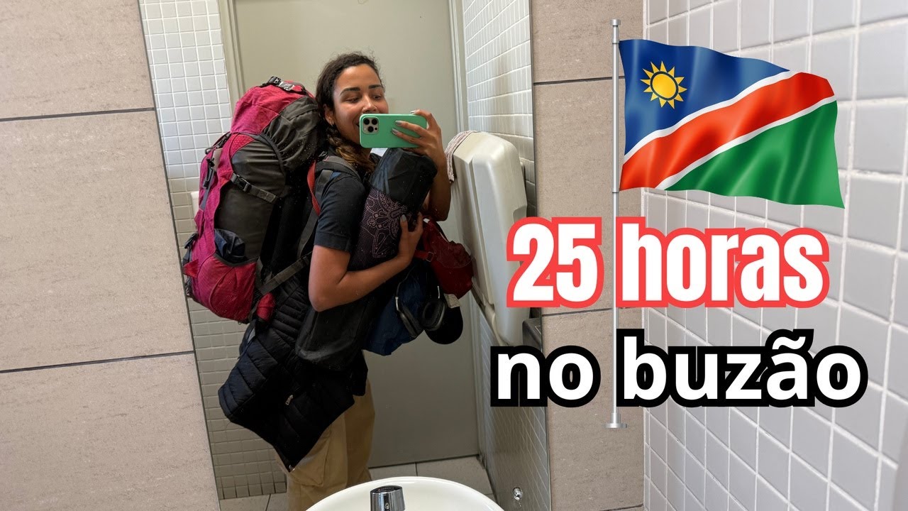 Atravessei a fronteira da África do Sul para a Namíbia sozinha