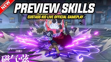 🔥 Eustass Kid Wano Full Live Preview Skills Gameplay • One Piece Fighting Path Mobile