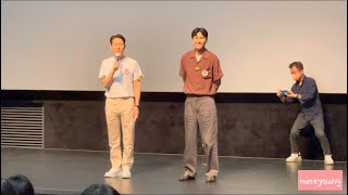 헌트 무대인사 | 이정재, 정우성, 정만식 배우님들 실물영접 | 이정재 감독님 Q&A | 헌트 결말에 대해 | 청담부부 | 팬서비스에 감동