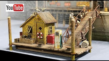 Building a small waterfront structure!