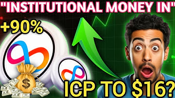 ICP Price Prediction: Internet Computer Surges 90% - $16 Target Realistic? | Crypto Analysis 2025