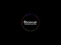 [audio spectrum] NOISEMAKER「Because」