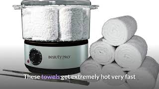 Are The Beauty Pro Hot Towel Warmer Towels Hot To The Touch On The Lowest Settings?