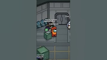Is there a hacker in my Among Us Lobby!!! #shorts
