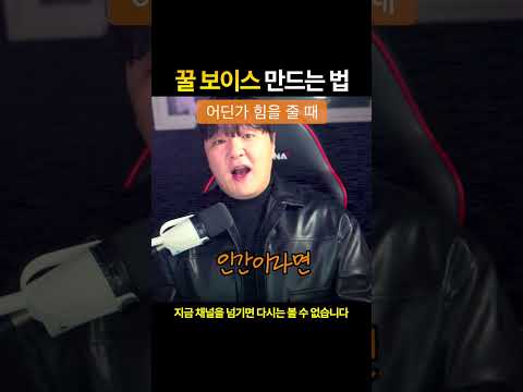 제발 이렇게 노래하지 마세요