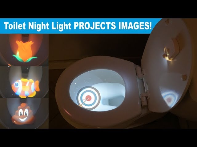 Projector Toilet Night Light