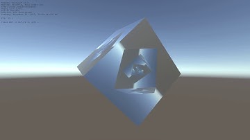 Unity - Cube Within a Cube Within a Cube... - Render Texture Demo (Feedback Effect)