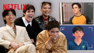 Avatar: The Last Airbender Cast Reacts to Their Audition Tapes | Netflix screenshot 1